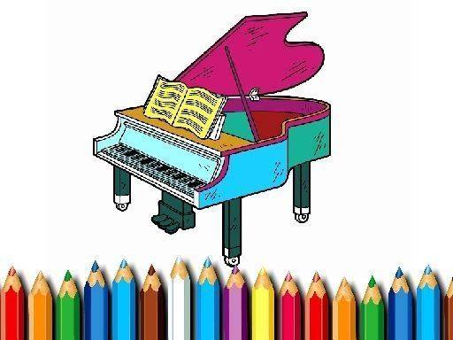 Piano Coloring Art Game