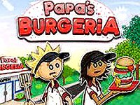 Papa's Burgeria Cooking Game