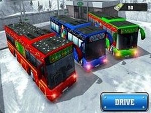 Snowy Streets Bus Operator 3D