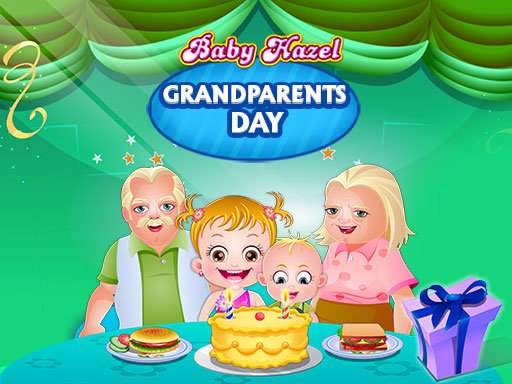 Baby Hazel Grandparents Day Fun
