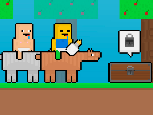 Baby Noob Obby Horse Adventure