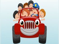 Kids Vehicles Memory Puzzle