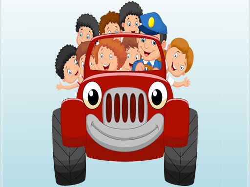 Kids Vehicles Memory Puzzle