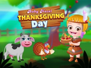 Baby Hazel Thanksgiving Day Family Game