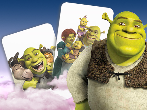 Shrek Card Match Memory Puzzle