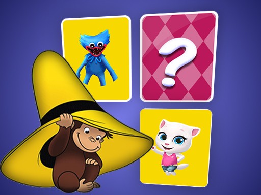 Curious George Memory Match Puzzle