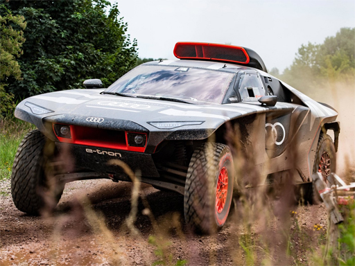 Audi RS Q Dakar Slide Puzzle