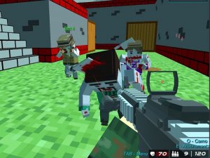 Blocky Defender Arena