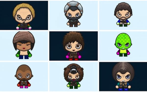 Character Design Puzzle Studio