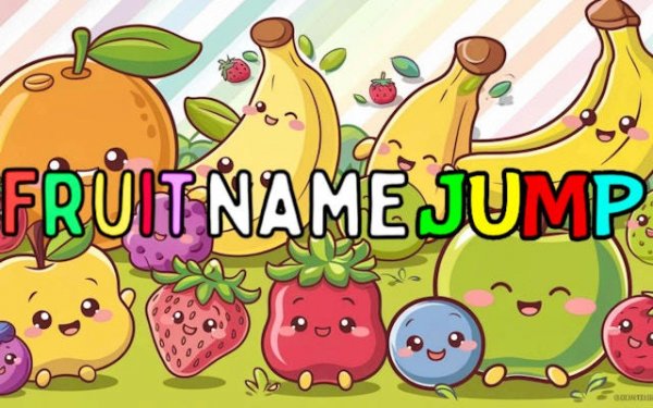 Fruit Jump: Kids Learning Word Game