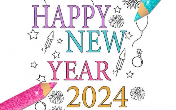 New Year Coloring Book Game