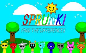 Sprunki Find The Differences Puzzle