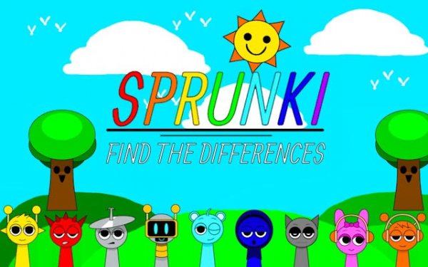 Sprunki Find The Differences Puzzle