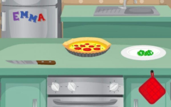 Tomato Quiche Cooking Game