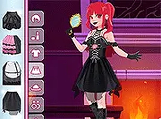 Gothic Dress Up Fashion Game