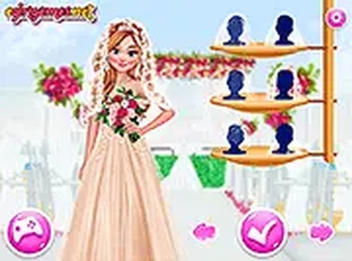 Romantic Wedding Dress Up