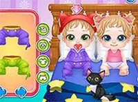 Cute Twin Care Baby Game