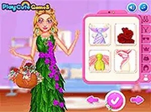 Floral Fashion Dress Up
