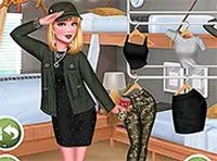 Army Style Dress Up Game