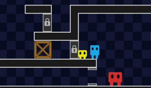 Cooperative Size Puzzle Platformer